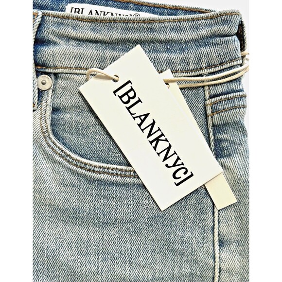 Blank NYC Womens‎ Denim Jean Shorts SIZE 25 BUNDLE Distressed Raw Hem 2 PAIR! - Picture 12 of 16